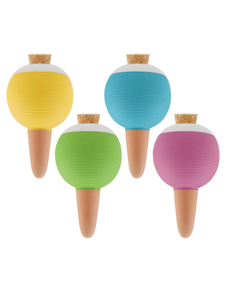 Juego de 4 Esferas de Riego Automático Rolcoassuns 17cm Juego de 4 Esferas de Riego Automático Rolcoassuns 17cm