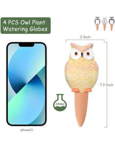 Esferas de Riego Automático Terracota 4PCS para Plantas 2
