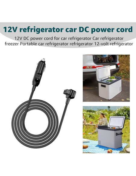 Cable de Alimentación CC Norward para Refrigeradores 12V/24V Cable de Alimentación CC Norward para Refrigeradores 12V/24V