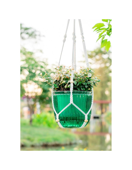 Maceta Colgante Autorriego Melphoe 21 cm con Ganchos Maceta Colgante Autorriego Melphoe 21 cm con Ganchos