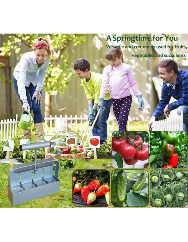 Kit de Herramientas para Bloques de Suelo Yaoyao 4 en 1 Ergonómico