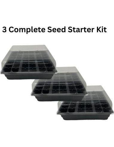 Kit de Inicio de Semillas EZ-gro 1010 con 6 Bandejas y Dome