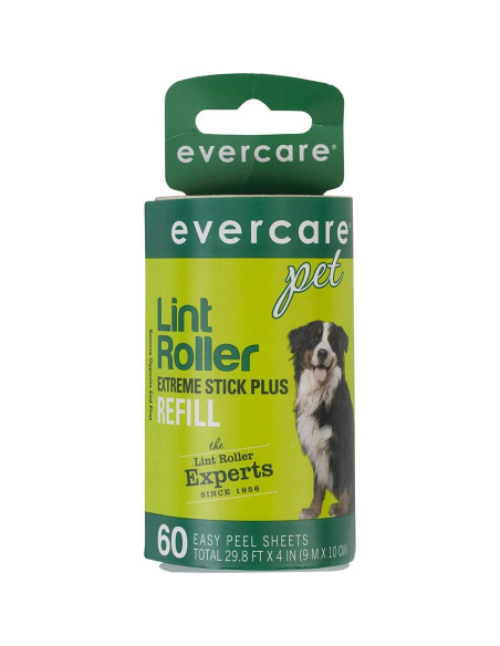 Recarga Rodillo Adhesivo Extra Pegajoso Evercare 60 Hojas Recarga Rodillo Adhesivo Extra Pegajoso Evercare 60 Hojas