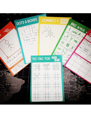 Juego Portátil de Actividades 2 Pads 120 Hojas GRANDLMOON