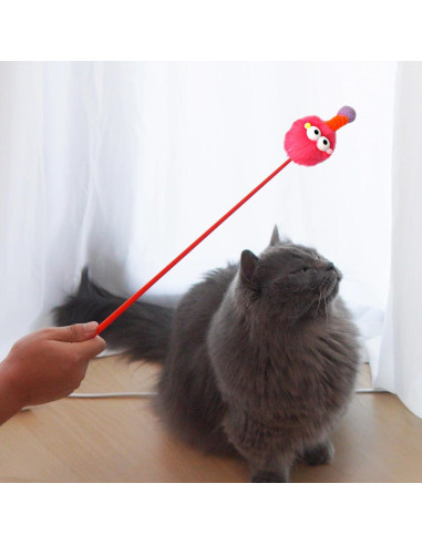 Varitas para Gatos IUHKBH 3 PCS Juguetes Interactivos 35.8 cm