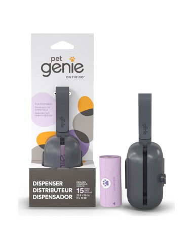 Dispensador de bolsas de excremento para perros Angelcare 15 unidades