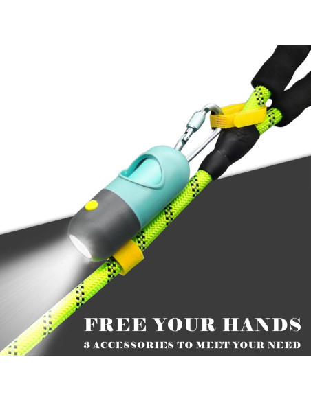 Dispensador de bolsas para excremento de perro YUCHIYA con linterna LED Dispensador de bolsas para excremento de perro YUCHIYA con linterna LED