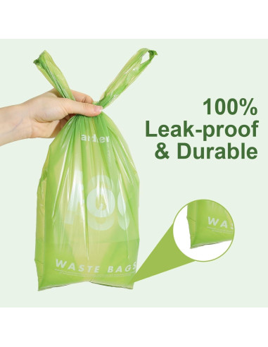 Bolsas de Excremento para Perro Gardner Pet 120 Cuentas con Dispensador