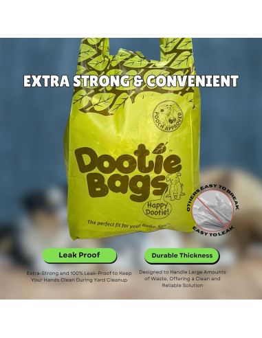 Bolsas de Excremento de Perro GoGo Stik 100 Unidades Resistentes