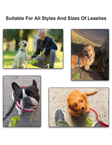Soporte de Bolsa de Excremento para Perro HSP-HSWITI - Manos Libres, Ajustable