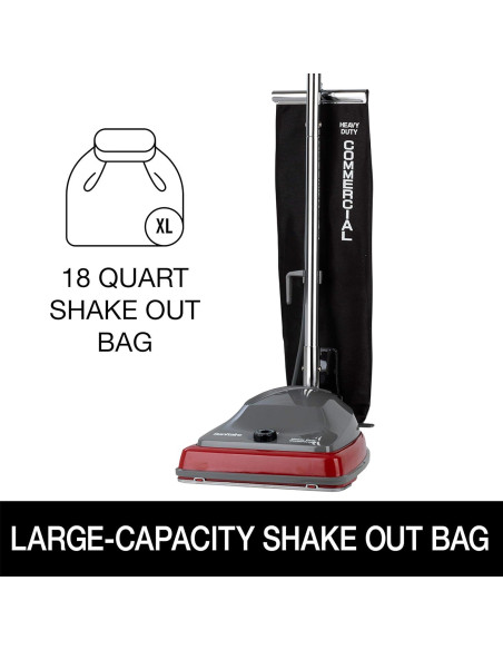 Aspiradora Sanitaire SC679K Vertical con Bolsa 800W Roja Aspiradora Sanitaire SC679K Vertical con Bolsa 800W Roja
