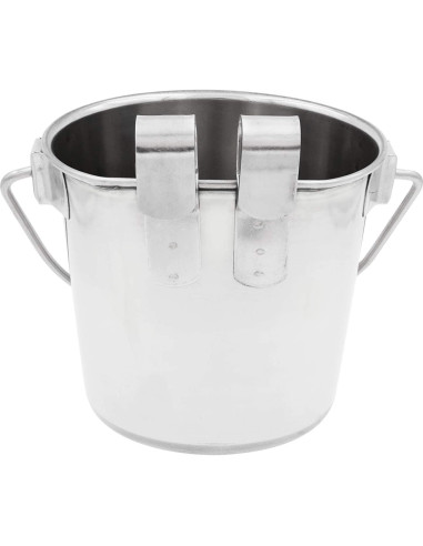 Cubeta Lateral Plana Fuzzy Puppy 2 Cuartos Acero Inoxidable
