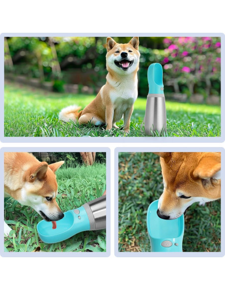 Botella de Agua Portátil para Perros LIANGUI 710 ml a Prueba de Fugas Botella de Agua Portátil para Perros LIANGUI 710 ml a Prueba de Fugas