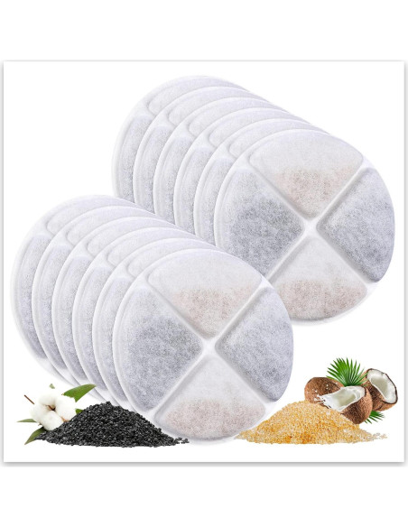 Paquete de 12 filtros de agua para gatos MyfatBOSS Paquete de 12 filtros de agua para gatos MyfatBOSS
