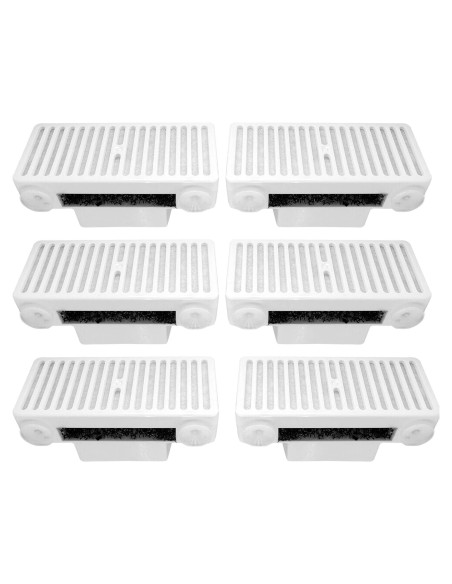 Paquete de 6 Filtros Reemplazo Rinakou para Fuente de Agua Mascotas Paquete de 6 Filtros Reemplazo Rinakou para Fuente de Agua Mascotas