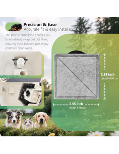 Filtro de Carbón para Fuente de Agua para Gatos TOGGATH - 6 Paquetes 2
