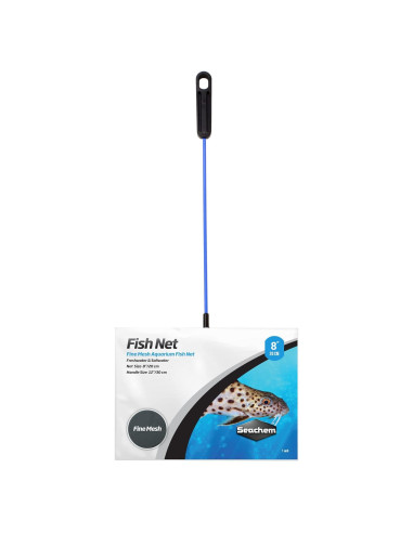 Red para Peces Seachem 20cm Malla Fina con Gancho