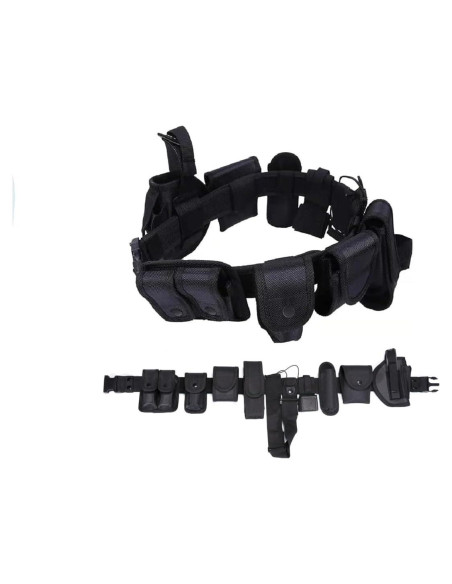 Cinturón Táctico Modular HUNANBANG 10 Piezas Ajustable Cinturón Táctico Modular HUNANBANG 10 Piezas Ajustable