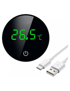 Termómetro Digital para Acuario DONGKER, LED, Adherible