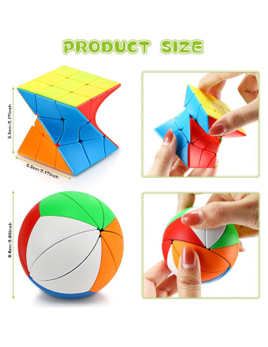 Set de 2 Cubos Rompecabezas Ivy - Juguetes Educativos para Niños