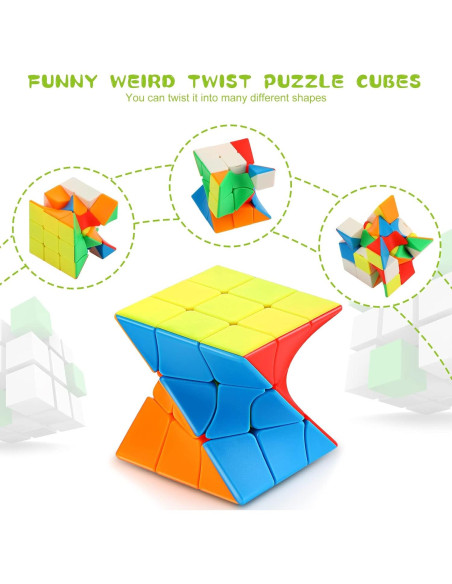 Set de 2 Cubos Rompecabezas Ivy - Juguetes Educativos para Niños Set de 2 Cubos Rompecabezas Ivy - Juguetes Educativos para Niños