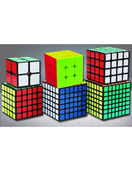 Cubo Velocidad 2x2 IRRDFO Negro - Rompecabezas 5cm Cubo Velocidad 2x2 IRRDFO Negro - Rompecabezas 5cm