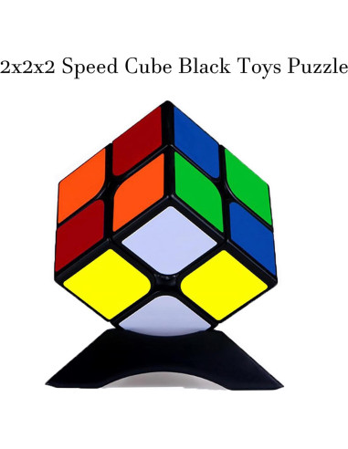 Cubo Puzzle 2x2 ShengShou SS221 Negro 5 cm