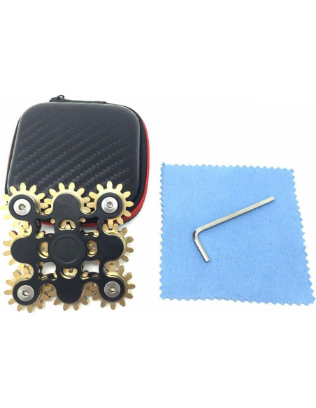 Spinner Antiestrés FXCOOLCT de Nueve Engranajes - Alivio de Ansiedad Spinner Antiestrés FXCOOLCT de Nueve Engranajes - Alivio de Ansiedad