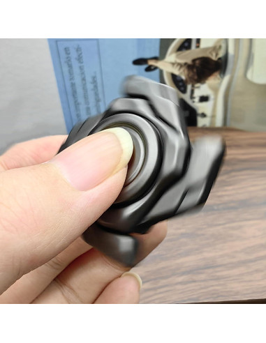 Trompo Antiestrés EDC T-Conceal Mini Armadura 3.7cm Alivio Ansiedad