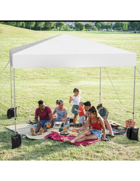 Carpa Pop Up 3x3m Hipicute Blanca con Protección UPF 50+ Carpa Pop Up 3x3m Hipicute Blanca con Protección UPF 50+