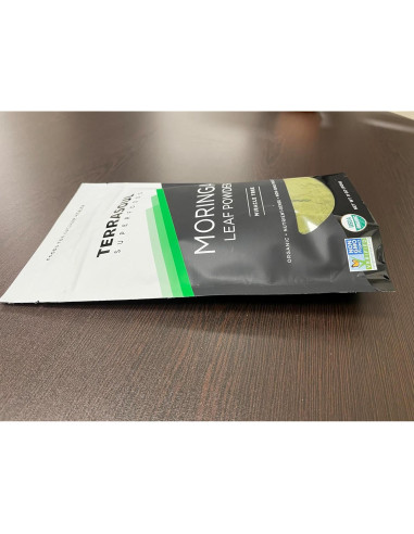 Polvo de Moringa Orgánica Terrasoul Superfoods 311 g - Antioxidantes
