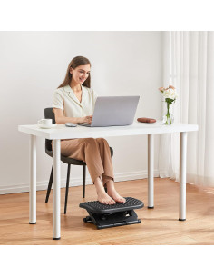 Reposapiés Ajustable HUANUO HNFR3 con Masaje y 3 Alturas 2