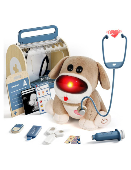 Kit de Doctor Interactivo TOP BRIGHT para Niños 3-5 Años Kit de Doctor Interactivo TOP BRIGHT para Niños 3-5 Años