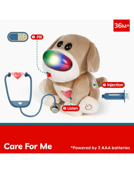 Kit de Doctor Interactivo TOP BRIGHT para Niños 3-5 Años Kit de Doctor Interactivo TOP BRIGHT para Niños 3-5 Años