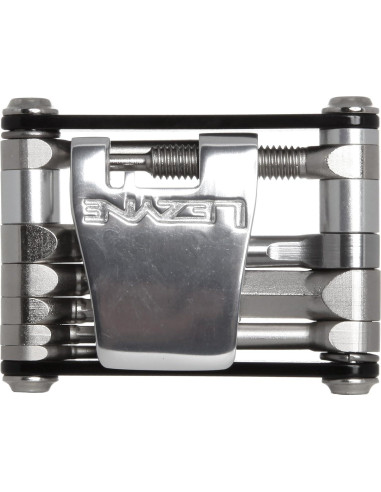 Herramienta Multi LEZYNE V10 Negra - 10 Funciones Compacta
