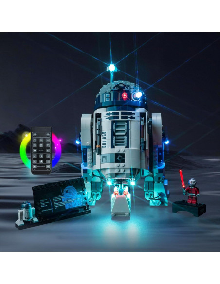 Kit de Luz LED Hilighting para Lego R2-D2 - Control Remoto Kit de Luz LED Hilighting para Lego R2-D2 - Control Remoto