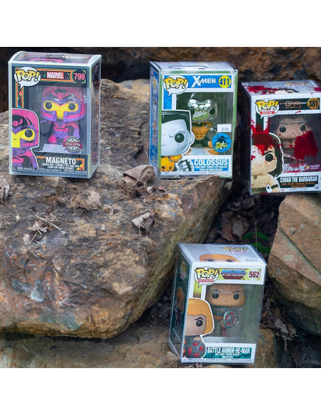 Paquete de 20 Protectores Funko Pop EVORETRO 11.43x8.89 cm Paquete de 20 Protectores Funko Pop EVORETRO 11.43x8.89 cm