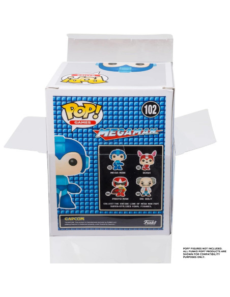 Paquete de 20 Protectores Funko Pop EVORETRO 11.43x8.89 cm Paquete de 20 Protectores Funko Pop EVORETRO 11.43x8.89 cm