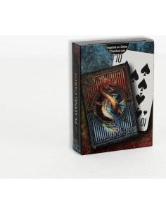 Baraja de Cartas Temática Dragón Fuego y Hielo Springbok 2