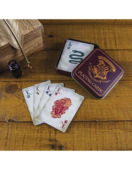 Cartas de Juego Harry Potter Paladone 52 Piezas Hogwarts Cartas de Juego Harry Potter Paladone 52 Piezas Hogwarts