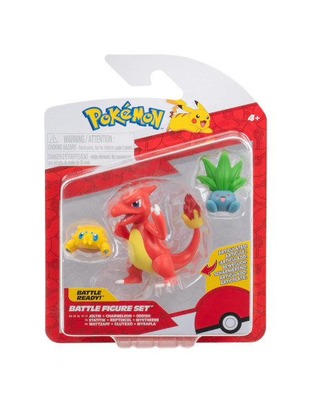 Conjunto de Figuras Pokémon Jazwares PKW3894 - Myrapla y Glutexo Conjunto de Figuras Pokémon Jazwares PKW3894 - Myrapla y Glutexo