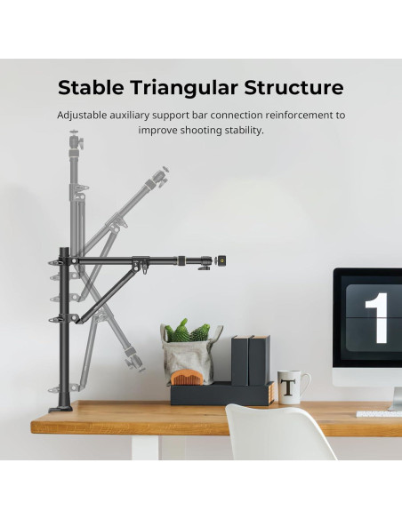 Soporte de Escritorio para Cámara SmallRig 4304-CF 3kg Soporte de Escritorio para Cámara SmallRig 4304-CF 3kg