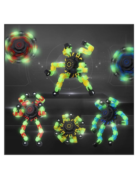 Spinner Antiestrés Deformable Estadaa Brilla en la Oscuridad Spinner Antiestrés Deformable Estadaa Brilla en la Oscuridad