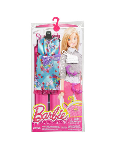 Vestido Barbie Pop Candy con Zapatos y Bolso - Mattel