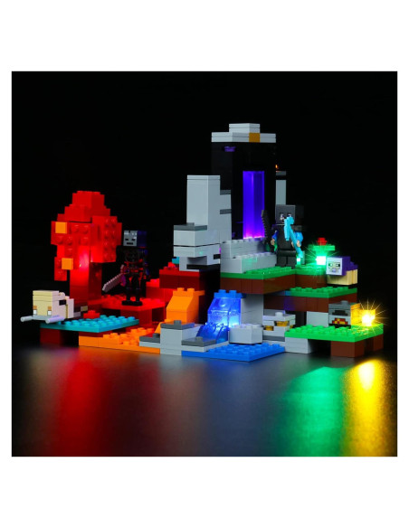 Kit de Luz LED VONADO para LEGO Minecraft 21172 - Iluminación DIY Kit de Luz LED VONADO para LEGO Minecraft 21172 - Iluminación DIY