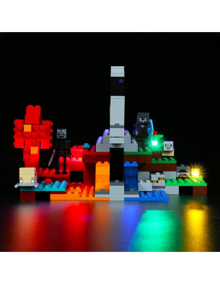 Kit de Luz LED VONADO para LEGO Minecraft 21172 - Iluminación DIY Kit de Luz LED VONADO para LEGO Minecraft 21172 - Iluminación DIY