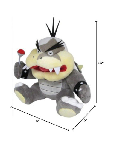 Peluche Morton Koopa Jr. 19 cm Pequeño Amigo Oficial