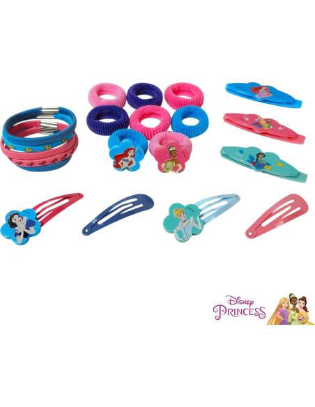 Set de Accesorios para el Cabello Luv Her Disney 20 Piezas Set de Accesorios para el Cabello Luv Her Disney 20 Piezas