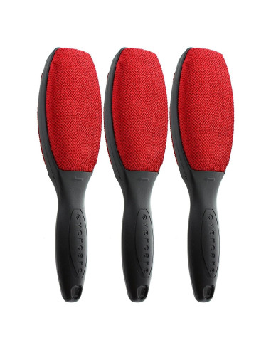 3 Pack Cepillos Quitapelusas Evercare Magik Doble Cara
