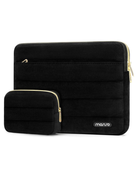 Funda para Laptop 13.3" MOSISO Negra Ultra Suave con Bolsa Funda para Laptop 13.3" MOSISO Negra Ultra Suave con Bolsa